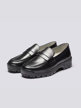 NEW Grenson Black Sneaker87 Loafers